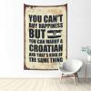 Man CABE Decor You Can't Buy Happiness But You Can Marry A Croatian Tapestry Room Stuff Stuff for Boys Room (Size : 100X150CM) view 1