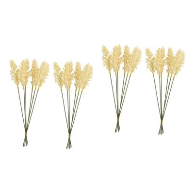 FOMIYES 24pcs Artificial Corn Ears Flower Faux Grain Decoration for Home Wedding and Party Photography Prop Chic Rustic Decor for Indoor and Outdoor Use