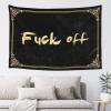 Garage Accessories for Man Cave f-k Off Tapestry Stuff for Boys Room Tapestry with Words (Size : 92X150CM) view 1