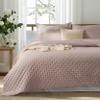 Bedsure Twin/Twin XL Quilt Bedspread, Lightweight Comforter, Dusty Rose view 1