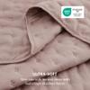 Bedsure Twin/Twin XL Quilt Bedspread, Lightweight Comforter, Dusty Rose view 3