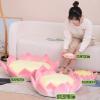 3D Flower Throw Pillow for Adults Kids, Good Luck Lotus Flower Cushion, Lotus Throne Meditation Cushion Floor Pillow Washable Big Pillow Seat Floor Cushion for Sitting Yoga ( Size : 80*23cm/31.5*9.1in view 2