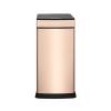DYPASA Garbage Recycling Bin 8L Narrow Kitchen Automatic Garbage Can Stainless Steel Touchless Trash Can Small Bathroom Trash Can with Lid, Rectangle, 3 Colors Kitchen Trash Can (Color : Black) view 1
