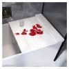 Bathtub Tray Foldable bathtub cover bath board, waterproof dustproof Bathtub Tray, insulation PVC Bathtub Insulation Board for home spa bath tray Multifunctional ( Color : White , Size : 43x31x0.28in view 1