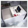 Bathtub Tray White bathtub cover bath board, foldable dustproof Bathtub Tray, insulation PVC Bathtub Insulation Cover Dust Board,Thickness 0.7cm Multifunctional ( Color : White , Size : 67x27x0.28in ) view 1