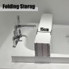 Bathtub Tray Dust-Proof Bathtub Cover Insulation Board, Folding 1.2cm Thickness Bathtub Tray Storage Rack, Insulation Cover Shutter Bath Lid for Shower Bath Table Shelf Multifunctional ( Color : White view 4