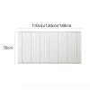 Bathtub Tray Folding Bathtub Cover Bathtub Caddy Tray, 1cm Thick Dust Board Bathtub Insulation Cover, Anti-dust Shutter Bath Lid for Soak Bath, Milk Bath, Spa Multifunctional ( Color : White , Size : view 2