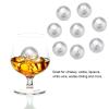 8Pcs Stainless Steel Whiskey Stones with Clip, Reusable Metal Ice Cubes Balls, Round Chilling Rocks Wine Chiller with Storage Case, Cooling Balls for Drinks Beverage Bar Beer(Ball 1.8cm Diameter) view 4