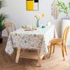 KBUYS Table Cloth Print Table Cloth Cotton Linen Tassel Towel Cover Table Mat,60 * 60cm view 2
