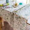 KBUYS Table Cloth Print Table Cloth Cotton Linen Tassel Towel Cover Table Mat,60 * 60cm view 3
