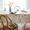 KBUYS Table Cloth Print Table Cloth Cotton Linen Tassel Towel Cover Table Mat,60 * 60cm view 4