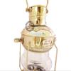 Brass Table Lantern Glass Oil Lamp Home Decoration 14 Inches Best Gift view 4
