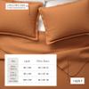 Great Bay Home Full/Queen Quilt Bedding Set, 3-Piece Lightweight Summer Channel Stitch Quilt Set with Shams, Ultra Soft Copper Bedspreads, Quilted Bedding Coverlets for All Seasons view 3