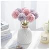 Opaeroo Silk Ball Artificial Flower Chrysanthemum Wedding Artificial Flower Christmas Decor for Home Vase Arrangement Accessories 1Pcs Purple view 2