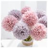 Opaeroo Silk Ball Artificial Flower Chrysanthemum Wedding Artificial Flower Christmas Decor for Home Vase Arrangement Accessories 1Pcs Purple view 3