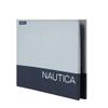 Nautica - Laundry Basket, Foldable Hamper & Storage Bin, Closet Organizers, Home Essentials (Grey Block) view 3
