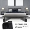 MYMULIKE Bed Risers 8 inch, Oversized Furniture Risers, Support Up to 6000 Lbs, Lift 8 inch for Couch, Sofa, Table,Chair (Black 4 Pack, 8 inch) view 4