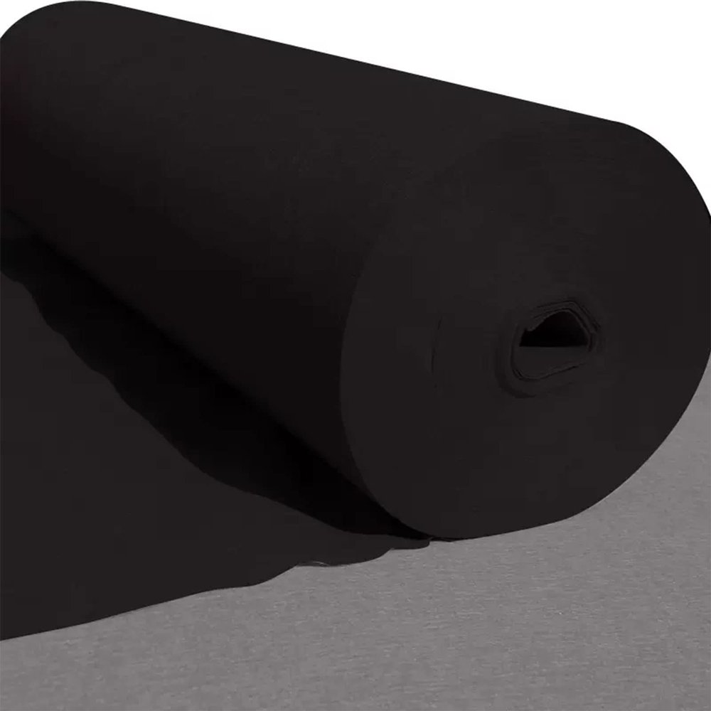 Black Wedding Aisle Carpet Runner Non-Slip Walkway Rug Roll 1 Metre Wide Event Carpet Runner for Wedding Church Outdoor Decoration, Polyester Cuttable (Size : 1x15m)
