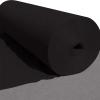 Black Wedding Aisle Carpet Runner Non-Slip Walkway Rug Roll 1 Metre Wide Event Carpet Runner for Wedding Church Outdoor Decoration, Polyester Cuttable (Size : 1x15m) view 1