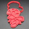 Candy Cane Christmas Holiday Cookie Cutter & Stamp view 2