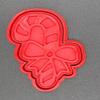 Candy Cane Christmas Holiday Cookie Cutter & Stamp view 3