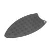 HARFINGTON Silicone Iron Rest Pad, Multipurpose Iron Hot Resistant Mat Iron Rest Plate for Ironing Board Hot Heat Resistant Steam Compact Mat, Grey view 3