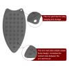 HARFINGTON Silicone Iron Rest Pad, Multipurpose Iron Hot Resistant Mat Iron Rest Plate for Ironing Board Hot Heat Resistant Steam Compact Mat, Grey view 4