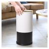 DYPASA Garbage Can Round Bathroom TrashMetal Trash Canfor Easy Cleaningfor Bedroom Bathroom and Office9.61inches Diameter X 12.99inches Height Wastepaper Basket (Color : Gold) view 3