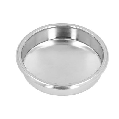 58mm Backflush Blind Filter, Semi Automatic Coffee Machine Backflush Insert Filter Stainless Steel Cleaning Backflush Disk Coffee Machine Accessories