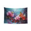 Baxozud Bright and blooming flowers Tapestry Home decoration Tapestry Psychedelic Tapestry Wall hanging Bedding Tapestry view 2