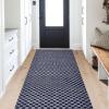 ANTPOP Runner Rug 4ft x 26ft Outdoor Indoor Runner Rugs with Rubber Backing Washable Rug Runner Carpet for Hallway Entryway Kitchen Bathroom Laundry Room Balcony Garage Patio view 1