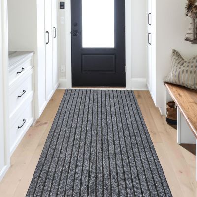 ANTPOP Runner Rug 2ft x 64ft Outdoor Indoor Runner Rugs with Rubber Backing Washable Rug Runner Carpet for Hallway Entryway Kitchen Bathroom Laundry Room Balcony Garage Patio