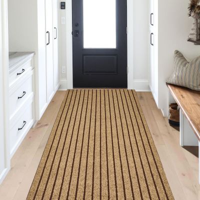 ANTPOP Runner Rug 4ft x 52ft Outdoor Indoor Runner Rugs with Rubber Backing Washable Rug Runner Carpet for Hallway Entryway Kitchen Bathroom Laundry Room Balcony Garage Patio
