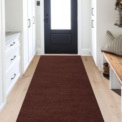 ANTPOP Runner Rug 2ft x 28ft Outdoor Indoor Runner Rugs with Rubber Backing Washable Rug Runner Carpet for Hallway Entryway Kitchen Bathroom Laundry Room Balcony Garage Patio