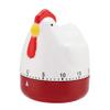 Cooking Timer Magnet, Lovely Chicken Timer Mechanical Kitchen Cooking Alarm Clock 60 Minutes Rooster Kitchen Cooking Timer for Home Decor Timing Reminder view 1