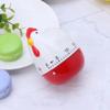 Cooking Timer Magnet, Lovely Chicken Timer Mechanical Kitchen Cooking Alarm Clock 60 Minutes Rooster Kitchen Cooking Timer for Home Decor Timing Reminder view 3
