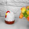 Cooking Timer Magnet, Lovely Chicken Timer Mechanical Kitchen Cooking Alarm Clock 60 Minutes Rooster Kitchen Cooking Timer for Home Decor Timing Reminder view 4