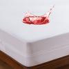 Zipper Fitted Sheet 5 Inch Drop Extra Deep Pocket, Soft Terry Fabric, Hotel Quality Mattress Protector, Easy Care (Twin, White) view 1