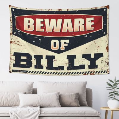 Tapestry Wall Art Beware of Billy Tapestry Tapsterys Wall Tapsterys Wall (Size : 75X100CM)