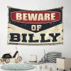 Tapestry Wall Art Beware of Billy Tapestry Tapsterys Wall Tapsterys Wall (Size : 75X100CM) view 4