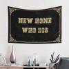 CakJuice Tapestry for Bedroom Aesthetic New Home Who Dis Tapestry Bedroom Door Decor Things for Boys Room (Size : 75X92CM) view 2