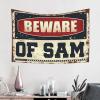 Tapestry Wall Art Beware of Sam Tapestry Tapsterys Wall Tapsterys Wall (Size : 100X150CM) view 2