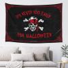 CakJuice Funny Sogns It's Never Too Early for Halloween Tapestry Cave Man Bar Asthetic Bedroom Assecories (Size : 75X100CM) view 1