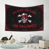 CakJuice Funny Sogns It's Never Too Early for Halloween Tapestry Cave Man Bar Asthetic Bedroom Assecories (Size : 75X100CM) view 4