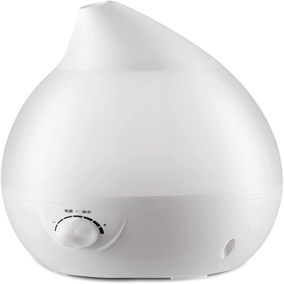 GIENEX Large Water Tank Capacity 3L Humidifiers, Waterless Auto-Off, Quiet Air Humidifier with Night Light, Ultrasonic Humidifier Ideal for Bedroom, Baby Room, Living Room Humidifiers for Home
