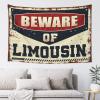 Tapestry Wall Art Beware of Limousin Tapestry Tapsterys Wall Tapsterys Wall (Size : 100X150CM) view 1
