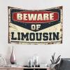 Tapestry Wall Art Beware of Limousin Tapestry Tapsterys Wall Tapsterys Wall (Size : 100X150CM) view 2