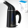 Travel Size Steamer for Clothes,Handheld Garment Steamer for Hat,1lbs Lightly,40s Fast Heat-up,8 FT Power Cord,800W, Light Mini Steamer for Home, Office and Travel, Black view 1