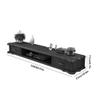 IBOWZ Floating TV Stand Cabinet Floating Tv Stand with 2 Drawers Wall-Mounted Floating Tv Shelf Entertainment Media Console Center Storage Cabinet Tv Cabinat for Living Room Home Office view 2