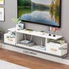 IBOWZ Floating TV Stand Cabinet Floating Tv Stand,Wall Mounted Tv Media Console Floating Tv Stand with Open Storage Shelf,Tv Cabinet Wall Shelf for Living Room Bedroom view 2